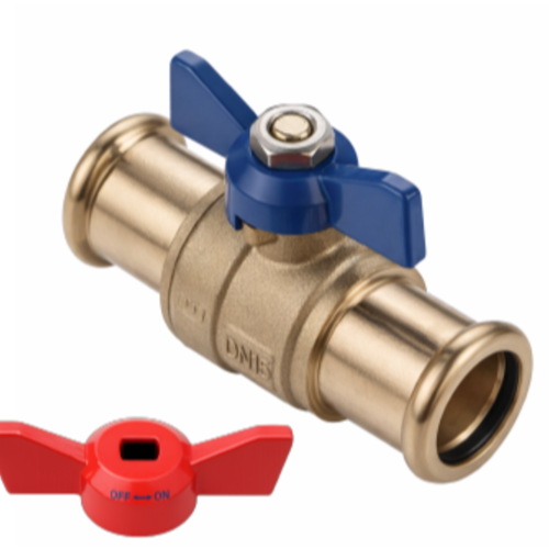 Press Full Bore Butterfly Valve