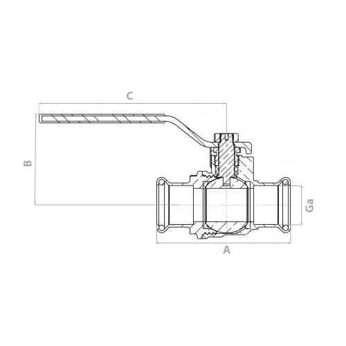Press Isolation Valve Schematic