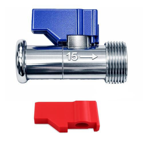 Press Straight Washing Machine Valve