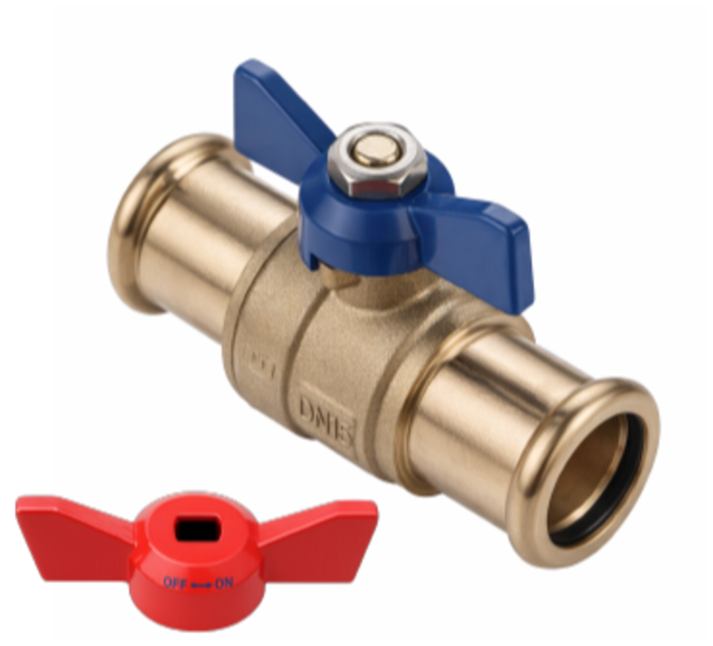 Press Full Bore Butterfly Valve